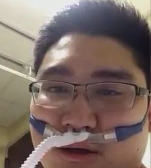 華裔新冠患者絕望求救: 我快不行了 肺正在衰竭 這病比你們想像得嚴重