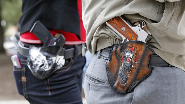 新持枪法案正式生效 德州人可以无证持枪