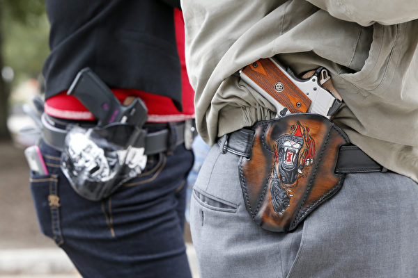 新持枪法案正式生效 德州人可以无证持枪