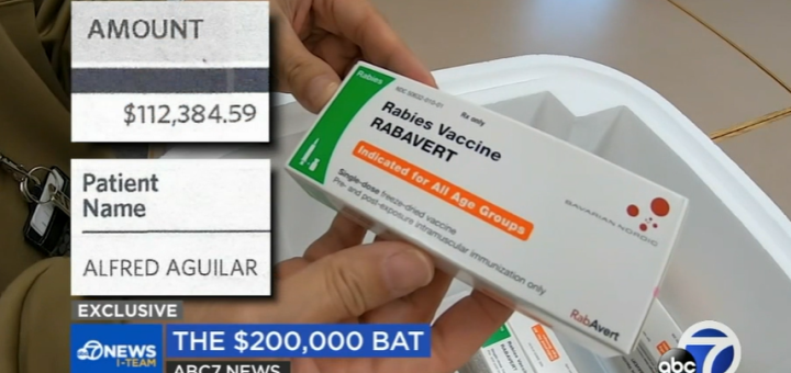 这疫苗要$20万美元！夫妇收天价医疗账单 仅仅是打了狂犬针