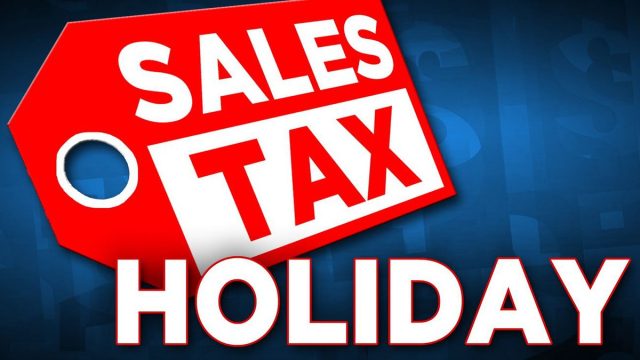 Emergency supplies sales tax holiday to begin Friday